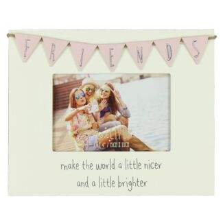 Love Life Friends Bunting 6 x 4 Photo Frame