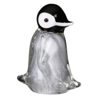 Objets D’Art Penguin Glass Figurine