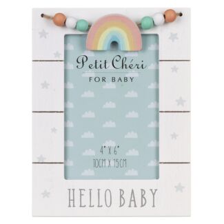 ‘Hello Baby’ 4 x 6 Photo Frame