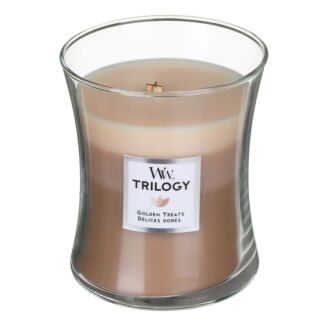 WoodWick - Warm Woods Medium Trilogy Candle