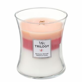 Blooming Orchard Trilogy Medium Hourglass Candle