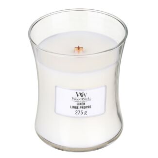 Linen Medium Hourglass Candle