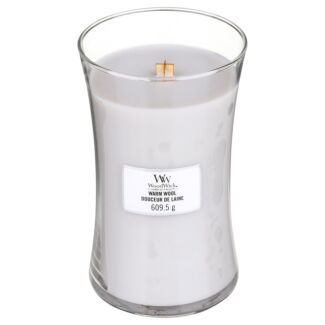 Warm Wool Large Hourglass Candle