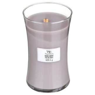 Wood Smoke Large Hourglass Candle