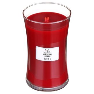 Pomegranate Large Hourglass Candle