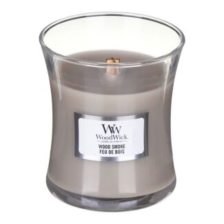 Scented Candle Jar With Wood Wick - Medium - Fireside 92106E WOODWICK