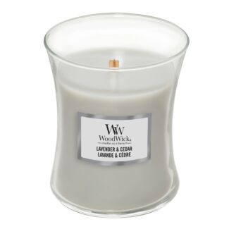 Lavender & Cedar Medium Hourglass Candle