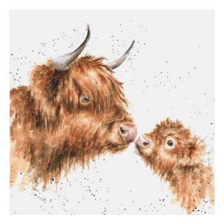 ‘Gentle One’ Cow Greetings Card