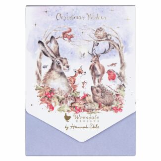 ‘Walking In A Winter Woodland’ Set Of 8 Christmas Cards