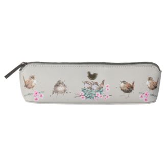 ‘Little Tweets’ Wren Pencil Case/Brush Bag