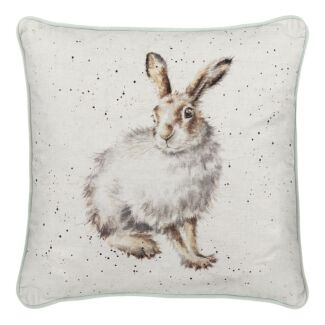 ‘Winter Hare’ Square Cushion