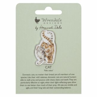 ‘Feline Good’ Cat Pin Badge