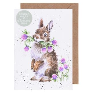 ‘Head Clover Heels’ Rabbit Seed Card