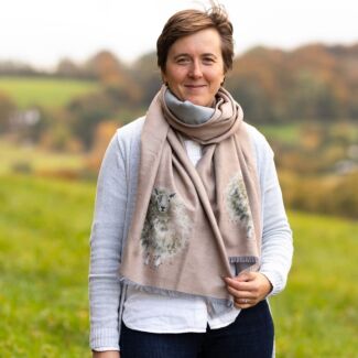 ‘The Woolly Jumper’ Sheep Winter Scarf