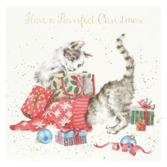 'A Purrrfect Christmas' Christmas Card