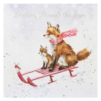 ‘The Sleigh Ride’ Christmas Card