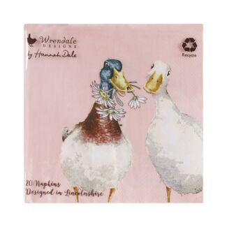 Not a Daisy Goes By Duck Set of 20 Cocktail Napkins