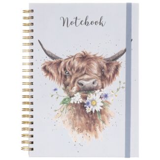 Daisy Coo Cow Spiral Bound A4 Notebook