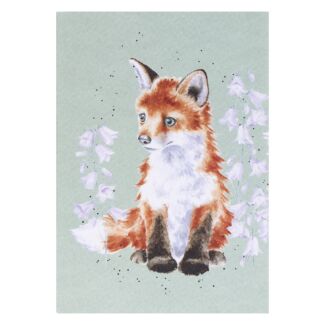 Contemplation Fox A6 Notebook