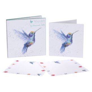 ‘Rainbow’ Hummingbird Set Of 12 Notecards
