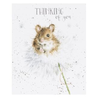 ‘Dandelion’ Mouse Thinking Of You Card