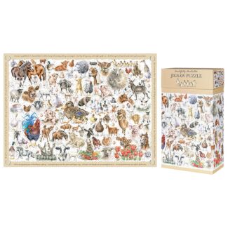 ‘Farmyard Friends’ 1000 Piece Jigsaw Puzzle