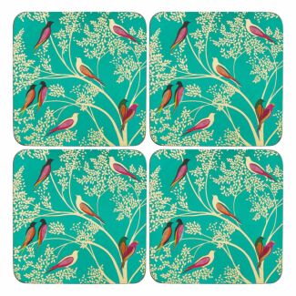 Chelsea Green Set of Six Coasters 