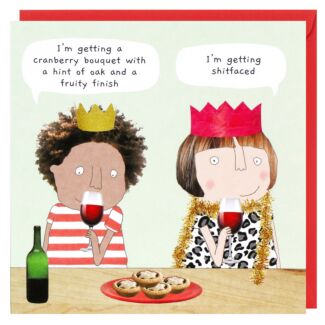 ‘Wine Tasting’ Christmas Card