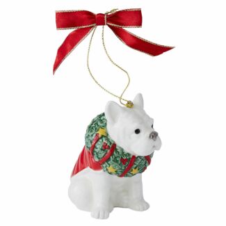 Christmas Tree 'French Bulldog' Hanging Tree Ornament