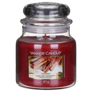 Sparkling Cinnamon Medium Jar Candle