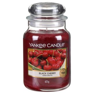 Black Cherry Large Jar Candle