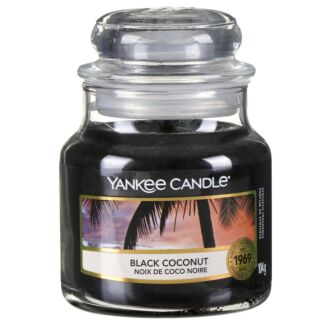 Black Coconut Small Jar Candle
