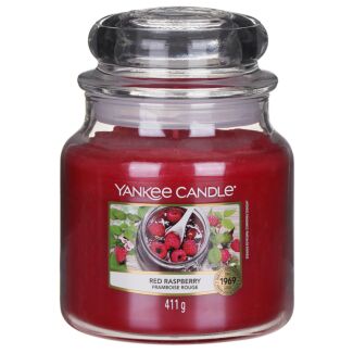 Red Raspberry Medium Jar Candle