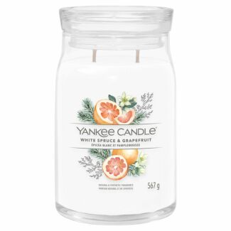 White Spruce & Grapefruit Signature Large Jar Candle