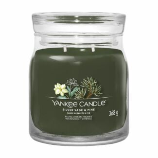 Silver Sage & Pine Signature Medium Jar Candle