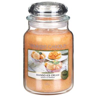 Mango Ice Cream Large Jar Candle
