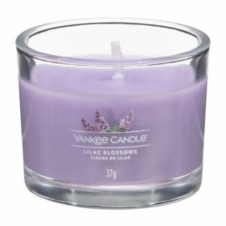 Lilac Blossoms Single Signature Filled Votive