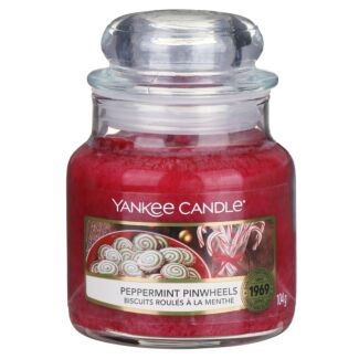 Peppermint Pinwheels Small Jar Candle