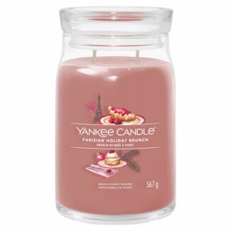 Parisian Holiday Brunch Signature Large Jar Candle