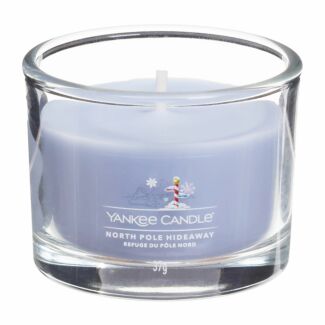 North Pole Hideaway Single Signature Filled Votive