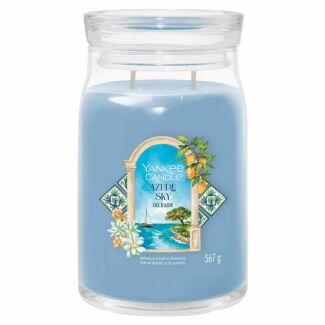 Azure Sky Signature Large Jar Candle