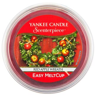 Red Apple Wreath Scenterpiece Melt Cup