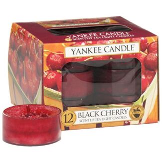 Black Cherry Pack of 12 Tealights