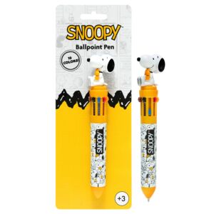 Snoopy 10-in-1 Ballpoint Pen with 3D Topper