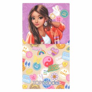 Talita Purple Notepad with Magnetic Closure