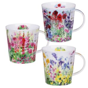Cottage Garden Lomond Set of 3 Mugs