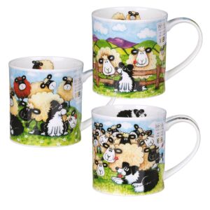Silly Sheep Orkney Set of 3 Mugs