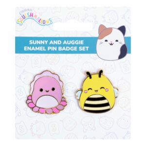 Sunny & Auggie Set of 2 Pin Badges