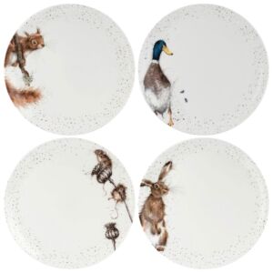 Set of Four 10.5 Inch Coupe Plates