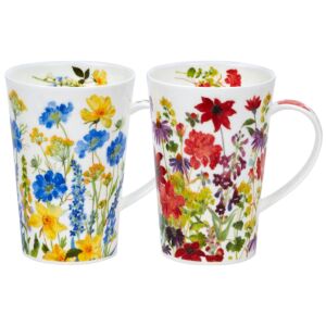 Cottage Border Shetland Set Of 2 Mugs